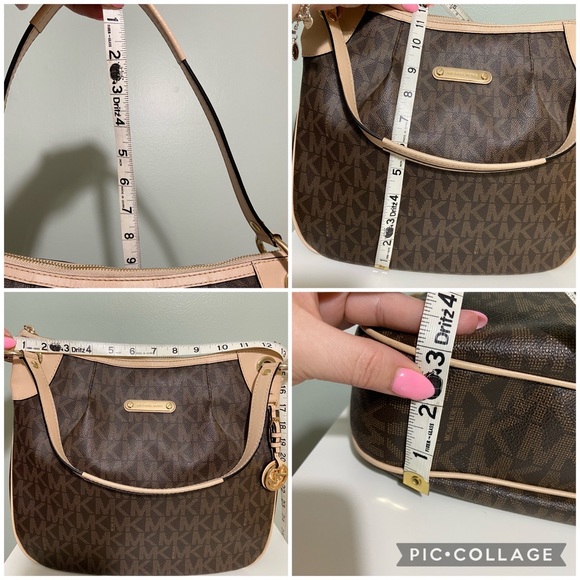 Michael Kors Jet Set Brown Convertible Shoulder Bag - Picture 16 of 16